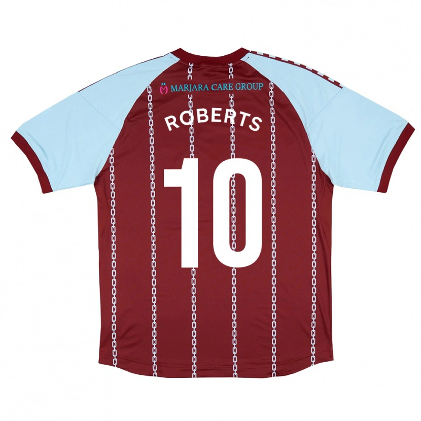 Danxen Damen Callum Roberts #10 Himmelblau Rostrot Heimtrikot Trikot 2025/26 T-Shirt Österreich