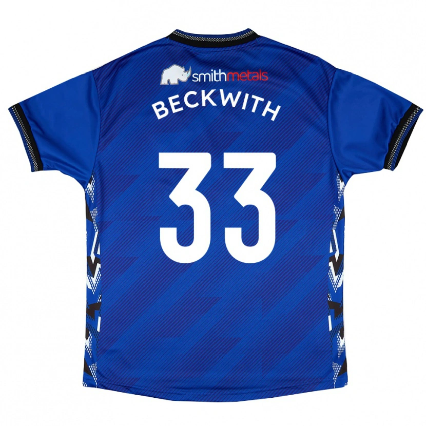 Danxen Damen Sam Beckwith #33 Blau Weiß Heimtrikot Trikot 2025/26 T-Shirt Österreich
