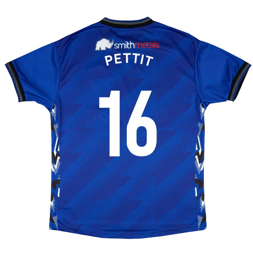 Danxen Damen Casey Pettit #16 Blau Weiß Heimtrikot Trikot 2025/26 T-Shirt Österreich
