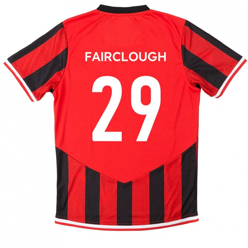 Danxen Damen Adam Fairclough #29 Rot Schwarz Heimtrikot Trikot 2025/26 T-Shirt Österreich