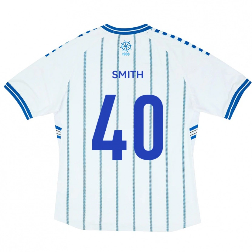 Danxen Damen Adam Smith #40 Weiß Blau Heimtrikot Trikot 2025/26 T-Shirt Österreich