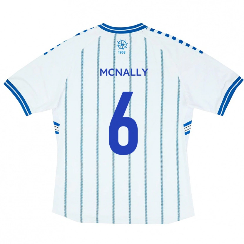 Danxen Damen Reiss Mcnally #6 Weiß Blau Heimtrikot Trikot 2025/26 T-Shirt Österreich