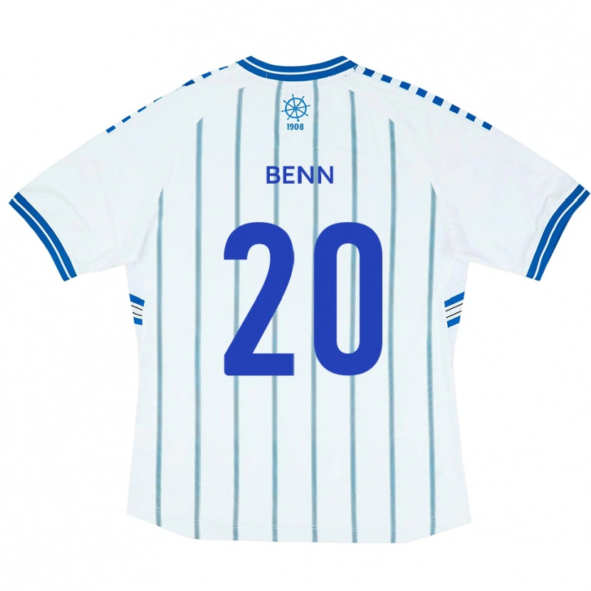 Danxen Damen Jay Benn #20 Weiß Blau Heimtrikot Trikot 2025/26 T-Shirt Österreich