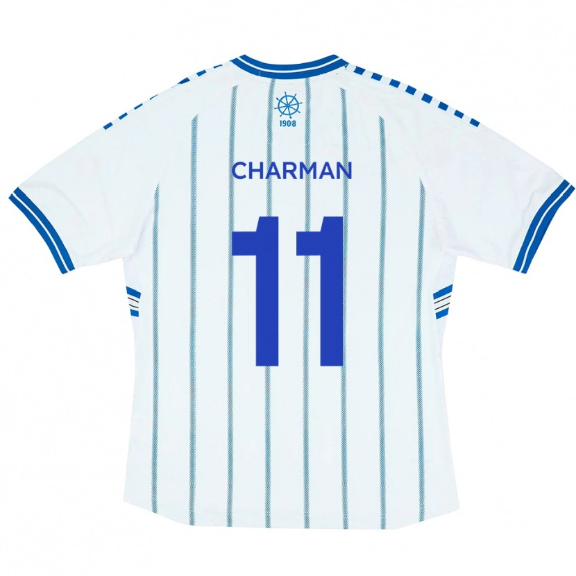 Danxen Damen Luke Charman #11 Weiß Blau Heimtrikot Trikot 2025/26 T-Shirt Österreich