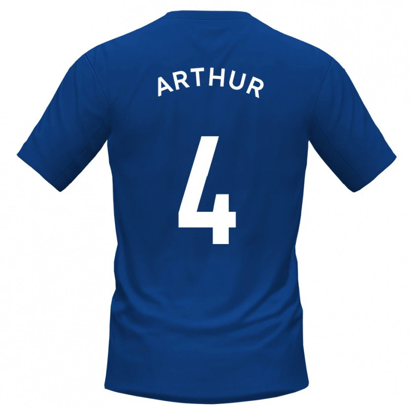 Danxen Damen Festus Arthur #4 Blau Weiß Heimtrikot Trikot 2025/26 T-Shirt Österreich