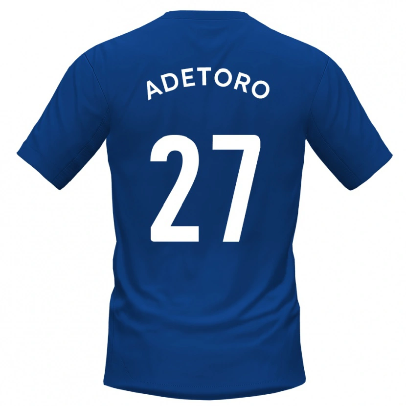 Danxen Damen Adam Alimi-Adetoro #27 Blau Weiß Heimtrikot Trikot 2025/26 T-Shirt Österreich