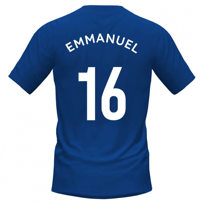 Danxen Damen Josh Emmanuel #16 Blau Weiß Heimtrikot Trikot 2025/26 T-Shirt Österreich
