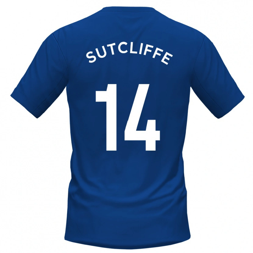 Danxen Damen Harvey Sutcliffe #14 Blau Weiß Heimtrikot Trikot 2025/26 T-Shirt Österreich