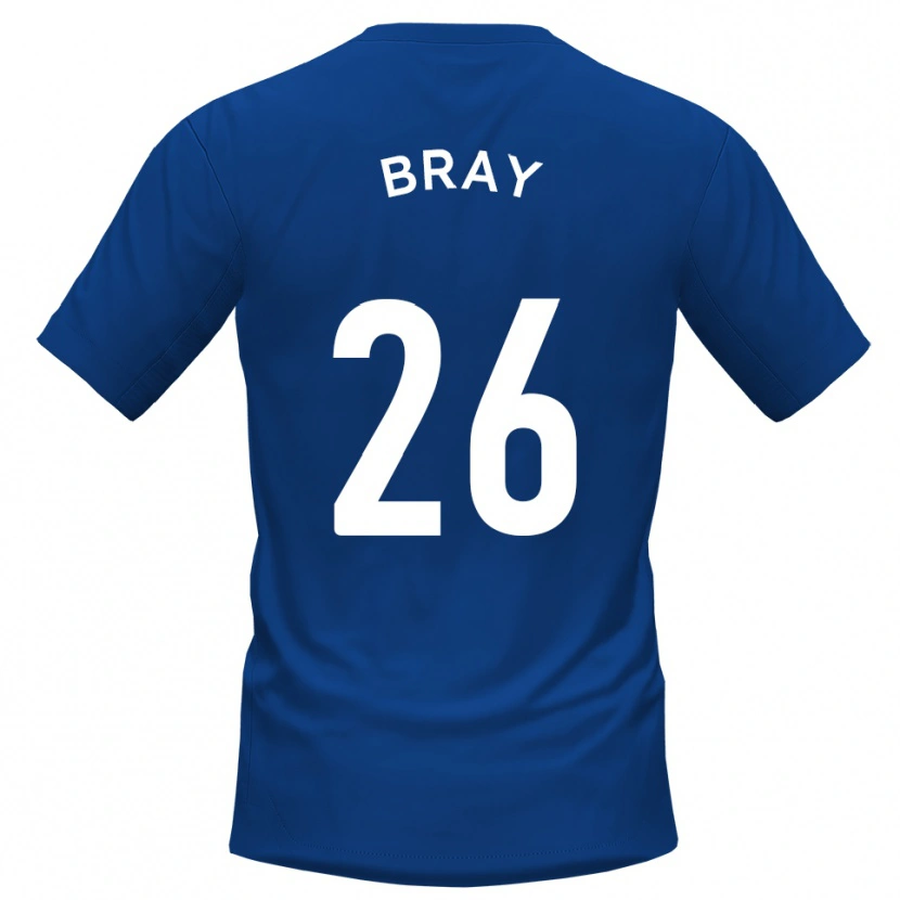Danxen Damen Owen Bray #26 Blau Weiß Heimtrikot Trikot 2025/26 T-Shirt Österreich