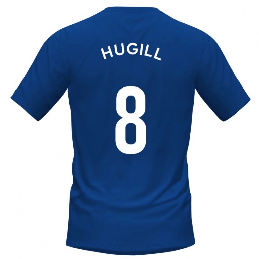 Danxen Damen Will Hugill #8 Blau Weiß Heimtrikot Trikot 2025/26 T-Shirt Österreich
