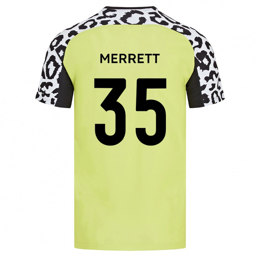 Danxen Damen William Merrett #35 Fluoreszierendes Gelb Heimtrikot Trikot 2025/26 T-Shirt Österreich