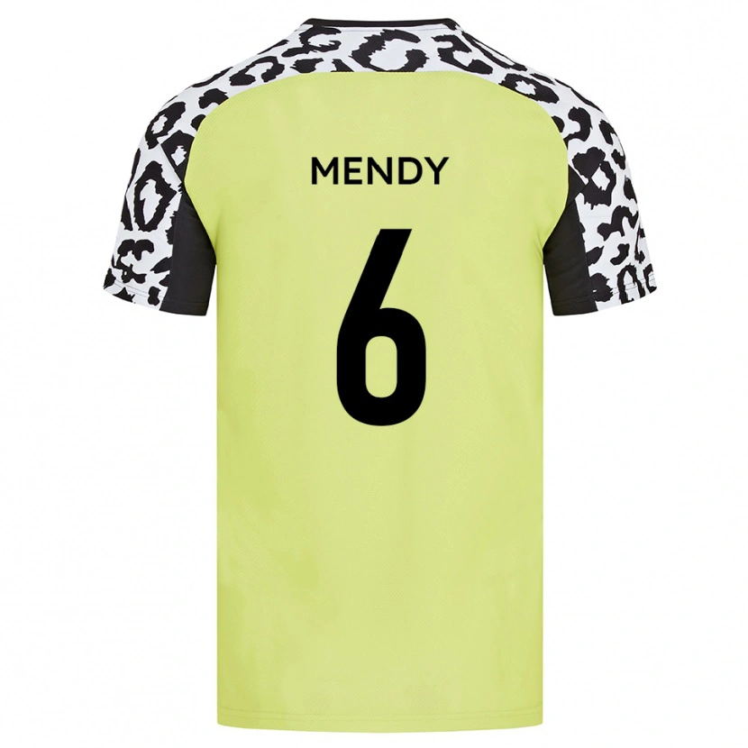 Danxen Damen Laurent Mendy #6 Fluoreszierendes Gelb Heimtrikot Trikot 2025/26 T-Shirt Österreich