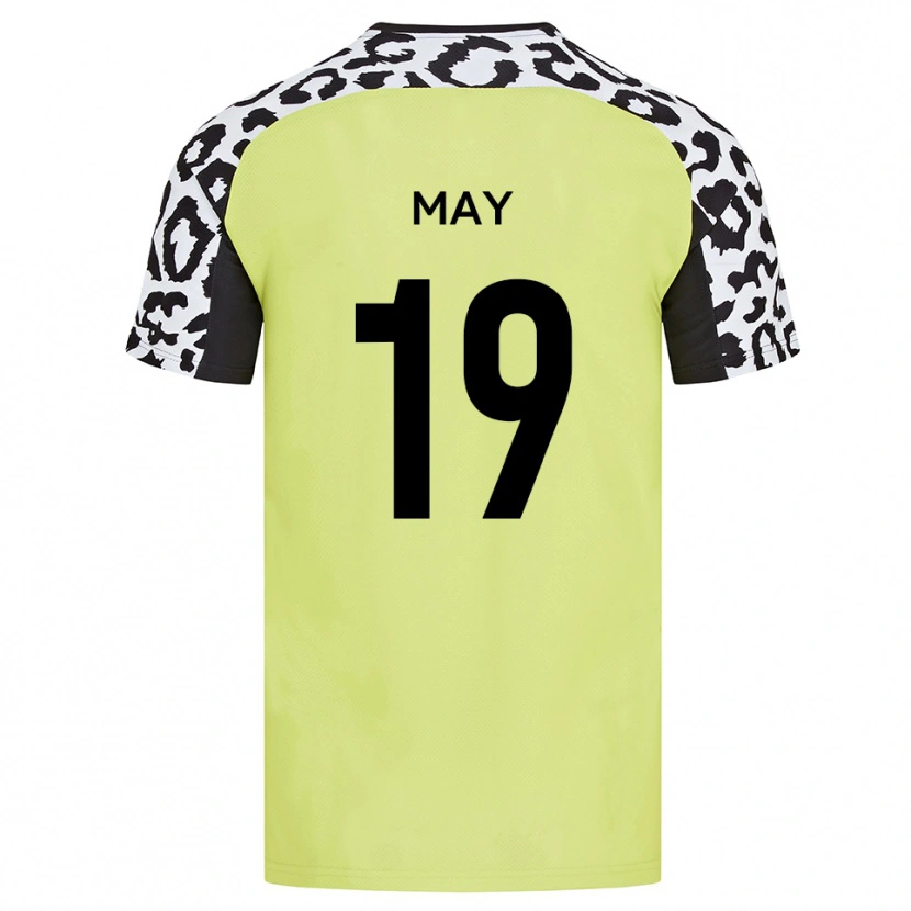 Danxen Damen Adam May #19 Fluoreszierendes Gelb Heimtrikot Trikot 2025/26 T-Shirt Österreich