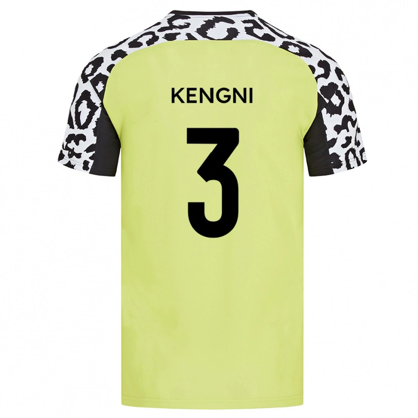 Danxen Damen Neil Kengni #3 Fluoreszierendes Gelb Heimtrikot Trikot 2025/26 T-Shirt Österreich
