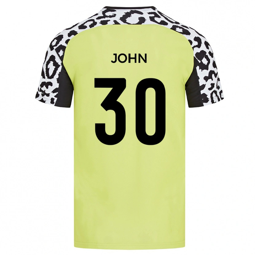 Danxen Damen Dylan John #30 Fluoreszierendes Gelb Heimtrikot Trikot 2025/26 T-Shirt Österreich