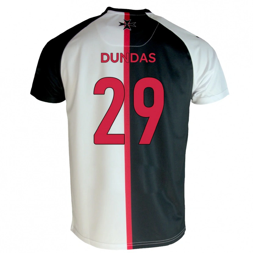 Danxen Damen Jadyn Dundas #29 Weiß Schwarz Heimtrikot Trikot 2025/26 T-Shirt Österreich