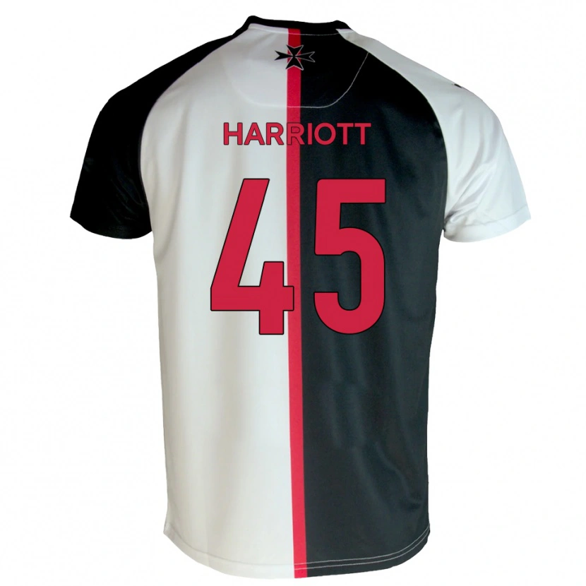 Danxen Damen Callum Harriott #45 Weiß Schwarz Heimtrikot Trikot 2025/26 T-Shirt Österreich