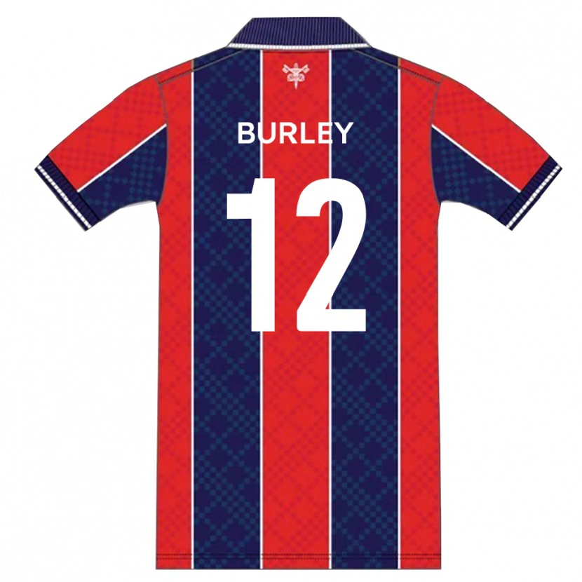 Danxen Damen Andre Burley #12 Rot Marine Heimtrikot Trikot 2025/26 T-Shirt Österreich