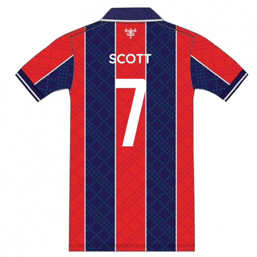Danxen Damen Rashawn Scott #7 Rot Marine Heimtrikot Trikot 2025/26 T-Shirt Österreich
