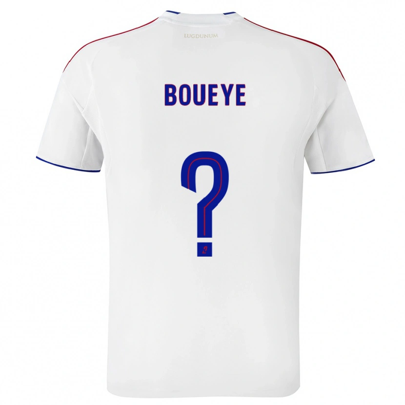 Danxen Damen Philippe Boueye #0 Weiß Rot Heimtrikot Trikot 2025/26 T-Shirt Österreich