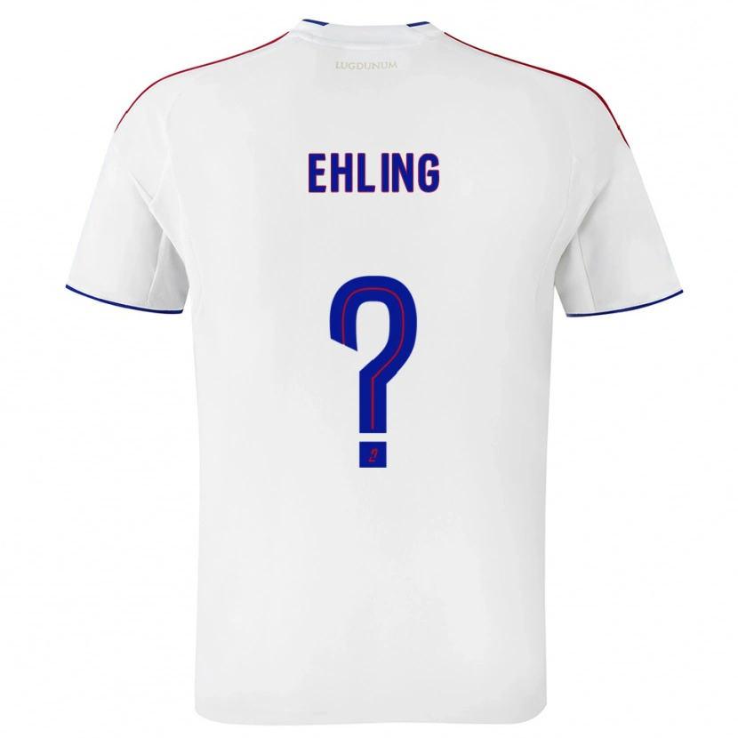 Danxen Damen Thibaut Ehling #0 Weiß Rot Heimtrikot Trikot 2025/26 T-Shirt Österreich