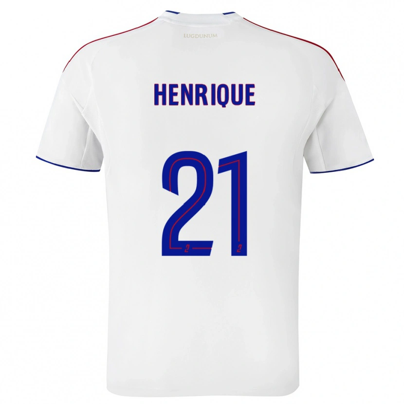 Danxen Damen Henrique #21 Weiß Rot Heimtrikot Trikot 2025/26 T-Shirt Österreich