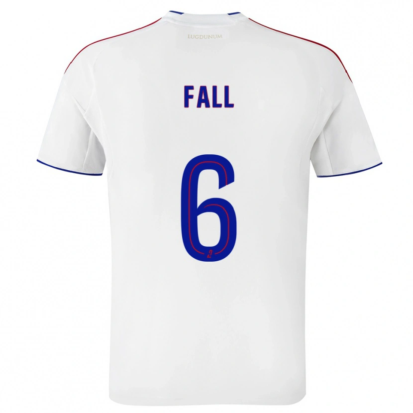 Danxen Damen Fallou Fall #6 Weiß Rot Heimtrikot Trikot 2025/26 T-Shirt Österreich