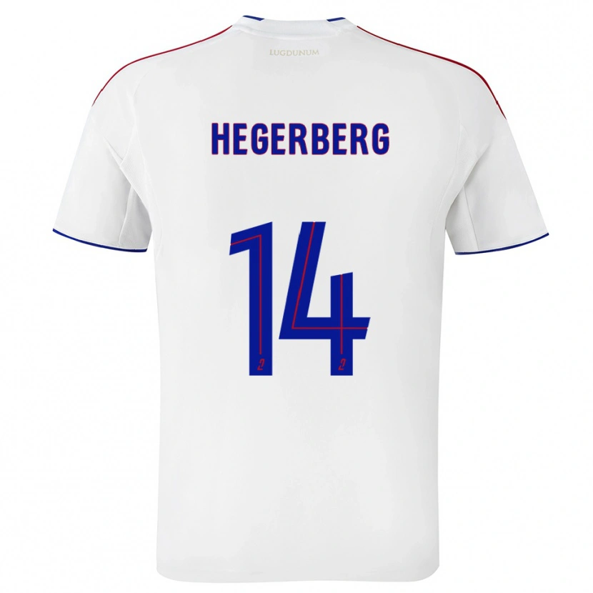 Danxen Damen Ada Hegerberg #14 Weiß Rot Heimtrikot Trikot 2025/26 T-Shirt Österreich