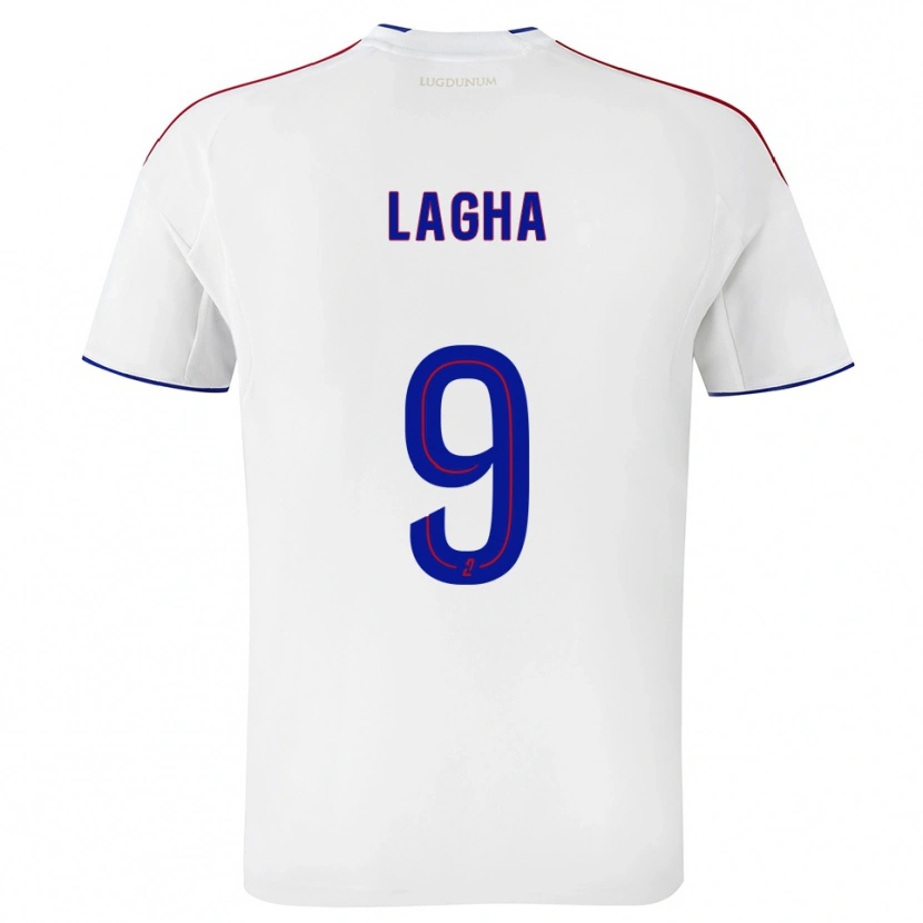 Danxen Damen Yannis Lagha #9 Weiß Rot Heimtrikot Trikot 2025/26 T-Shirt Österreich