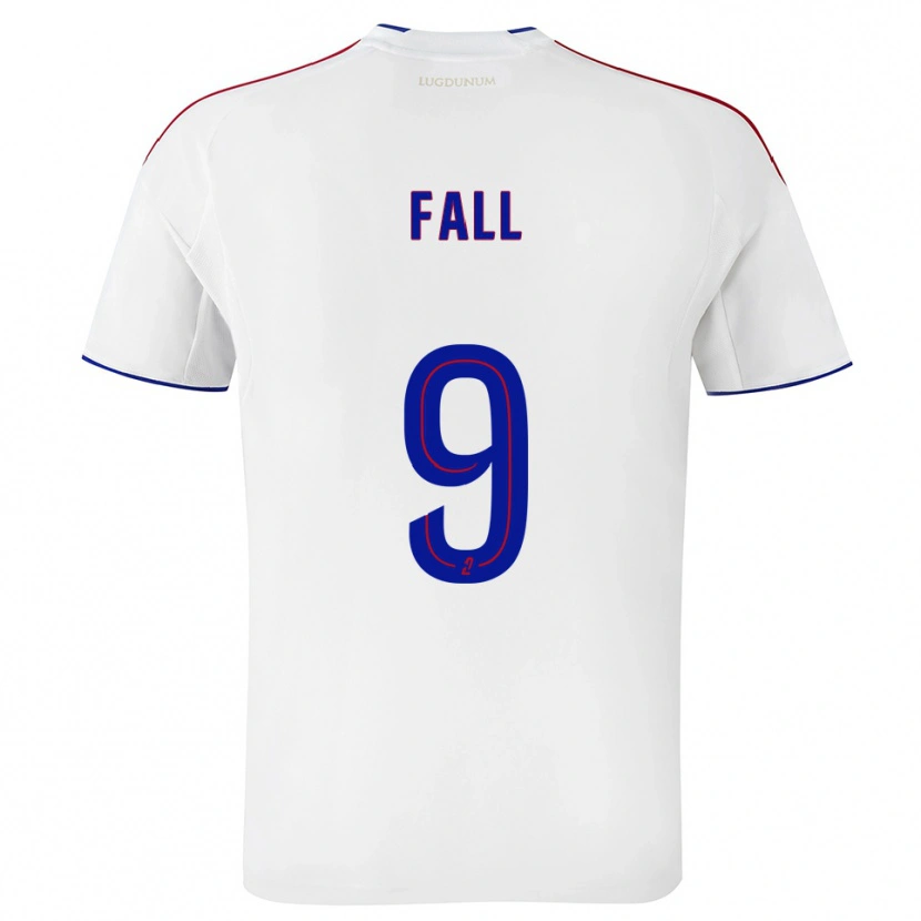 Danxen Damen Ibrahima Fall #9 Weiß Rot Heimtrikot Trikot 2025/26 T-Shirt Österreich