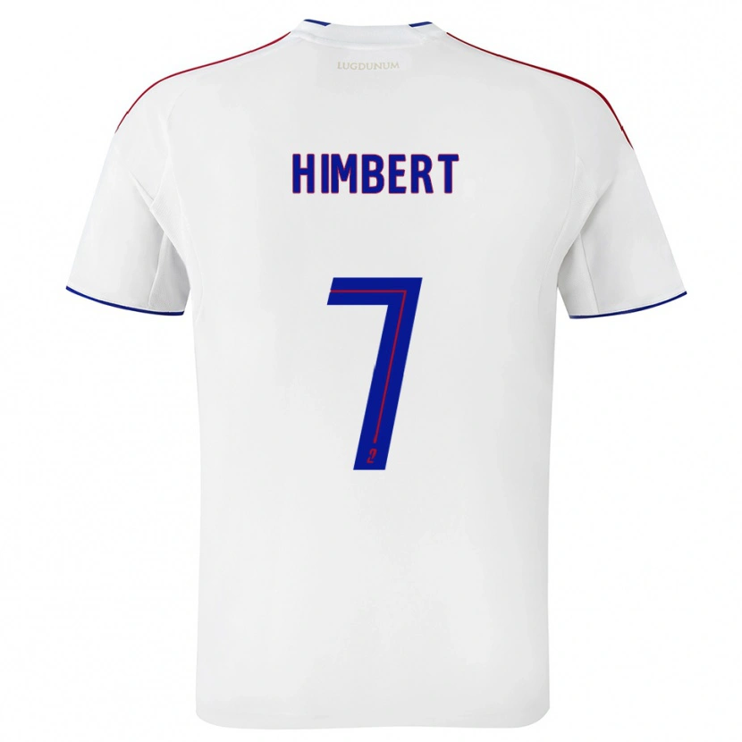Danxen Damen Rémi Himbert #7 Weiß Rot Heimtrikot Trikot 2025/26 T-Shirt Österreich