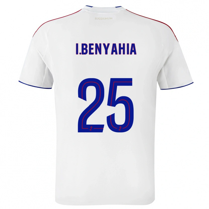 Danxen Damen Ines Benyahia #25 Weiß Rot Heimtrikot Trikot 2025/26 T-Shirt Österreich