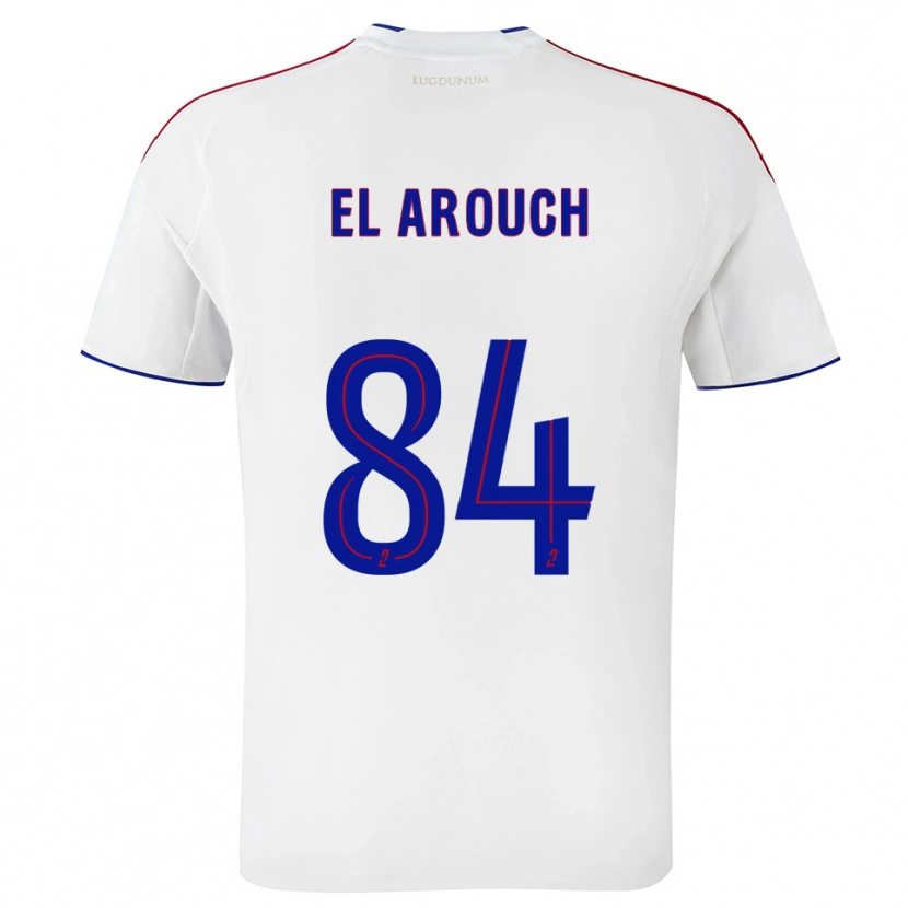 Danxen Damen Mohamed El Arouch #84 Weiß Rot Heimtrikot Trikot 2025/26 T-Shirt Österreich