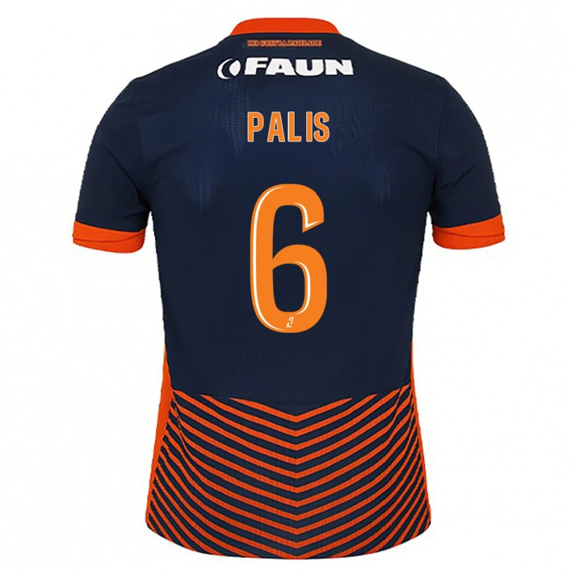Danxen Damen Ella Palis #6 Mitternachtsblau Orange Heimtrikot Trikot 2025/26 T-Shirt Österreich