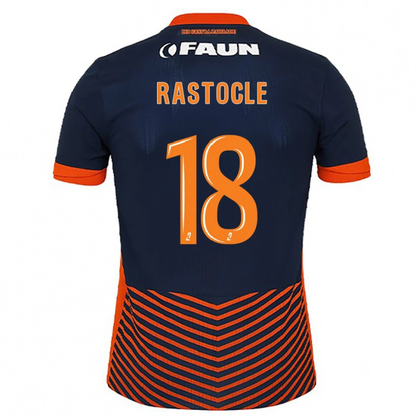 Danxen Damen Jade Rastocle #18 Mitternachtsblau Orange Heimtrikot Trikot 2025/26 T-Shirt Österreich