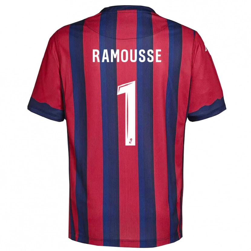 Danxen Damen Théo Ramousse #1 Burgunder Marine Heimtrikot Trikot 2025/26 T-Shirt Österreich