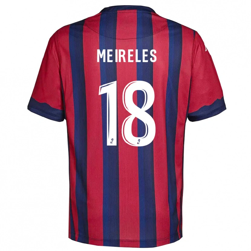Danxen Damen Andreia Meireles #18 Burgunder Marine Heimtrikot Trikot 2025/26 T-Shirt Österreich