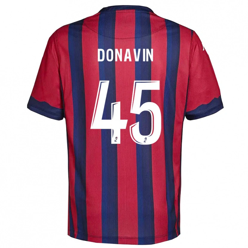 Danxen Damen Matys Donavin #45 Burgunder Marine Heimtrikot Trikot 2025/26 T-Shirt Österreich