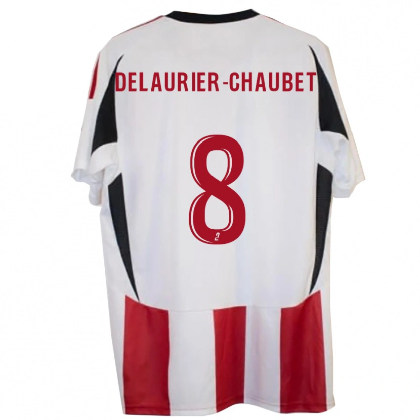 Danxen Damen Tom Delaurier-Chaubet #8 Rot Blau Heimtrikot Trikot 2025/26 T-Shirt Österreich