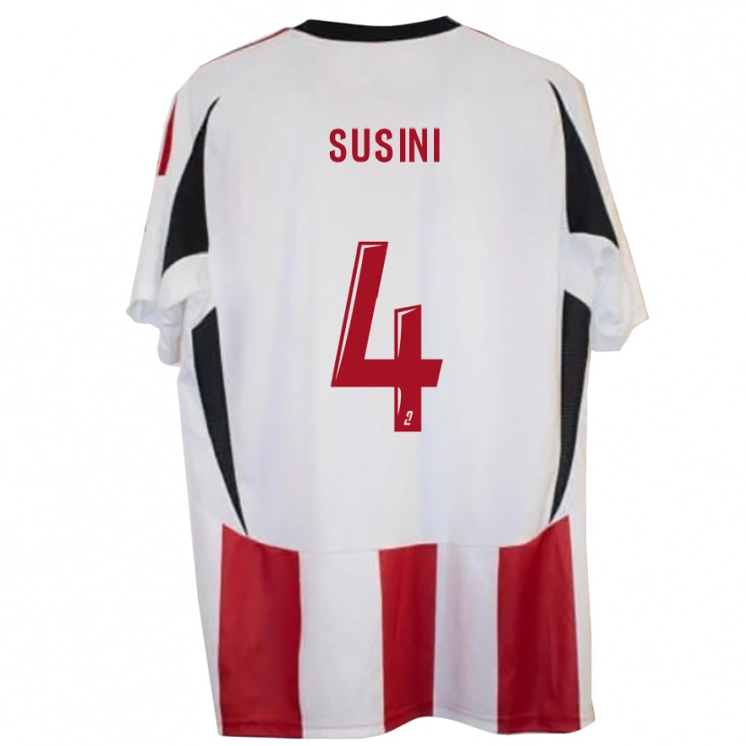 Danxen Damen Raphaël Susini #4 Rot Blau Heimtrikot Trikot 2025/26 T-Shirt Österreich