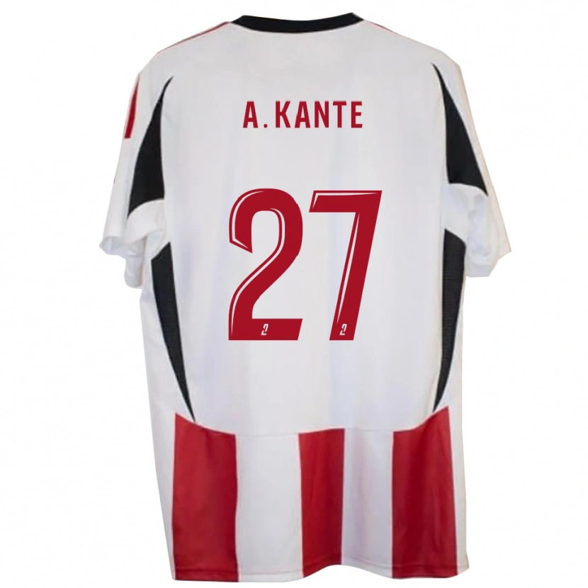 Danxen Damen Abou Kanté #27 Rot Blau Heimtrikot Trikot 2025/26 T-Shirt Österreich