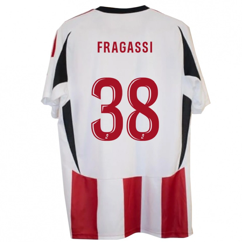 Danxen Damen Tom Fragassi #38 Rot Blau Heimtrikot Trikot 2025/26 T-Shirt Österreich