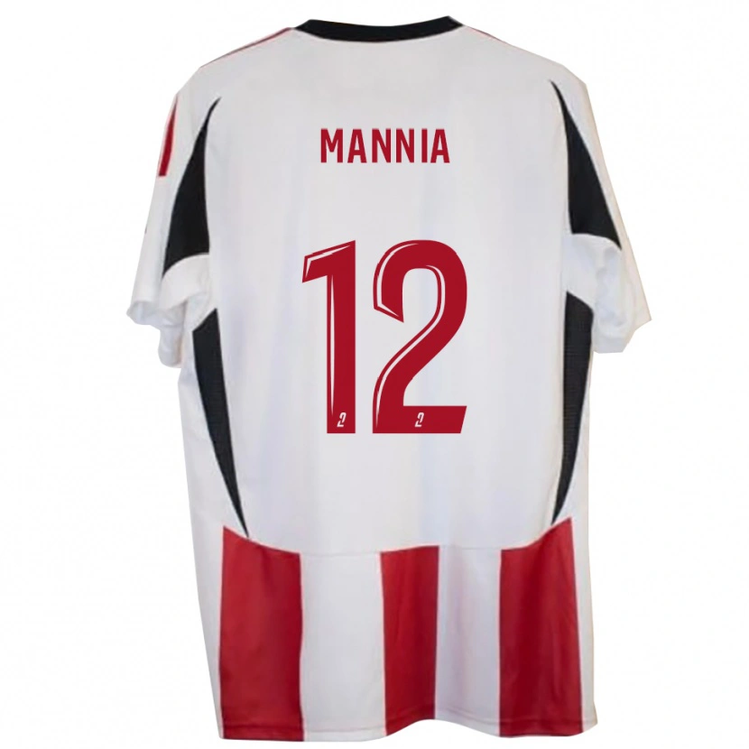 Danxen Damen Mateo Mannia #12 Rot Blau Heimtrikot Trikot 2025/26 T-Shirt Österreich