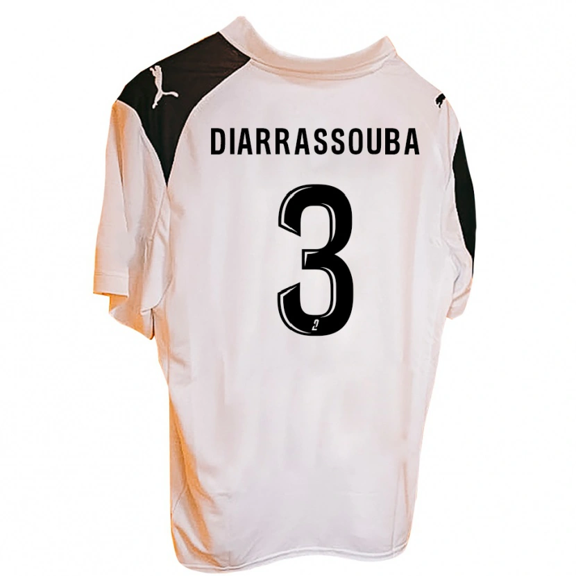 Danxen Damen Corneille Diarrassouba #3 Schwarz Weiß Heimtrikot Trikot 2025/26 T-Shirt Österreich