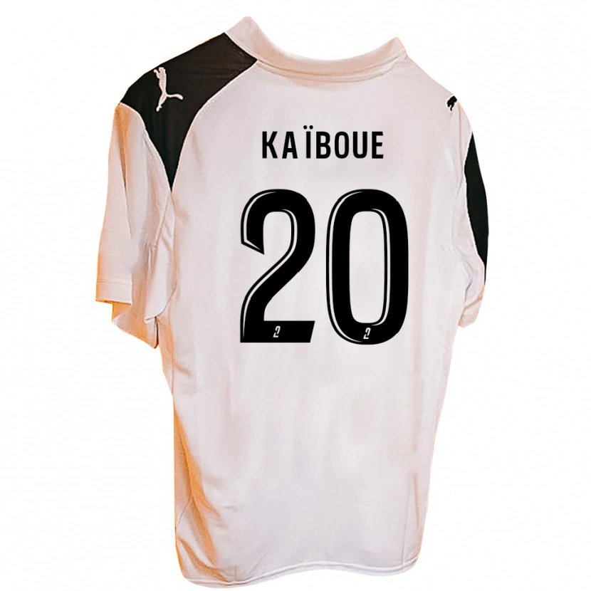 Danxen Damen Kylian Kaïboue #20 Schwarz Weiß Heimtrikot Trikot 2025/26 T-Shirt Österreich