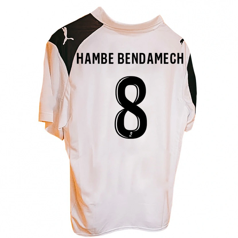 Danxen Damen Liam Hambe Bendamech #8 Schwarz Weiß Heimtrikot Trikot 2025/26 T-Shirt Österreich