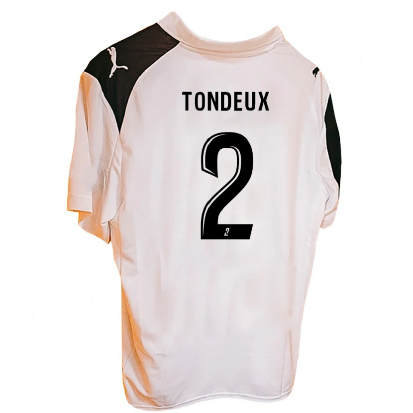 Danxen Damen Ewen Tondeux #2 Schwarz Weiß Heimtrikot Trikot 2025/26 T-Shirt Österreich