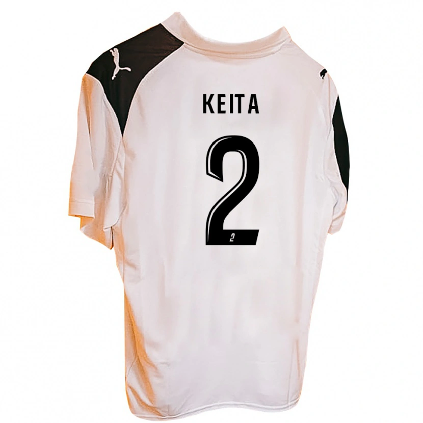Danxen Damen Waly Keita #2 Schwarz Weiß Heimtrikot Trikot 2025/26 T-Shirt Österreich