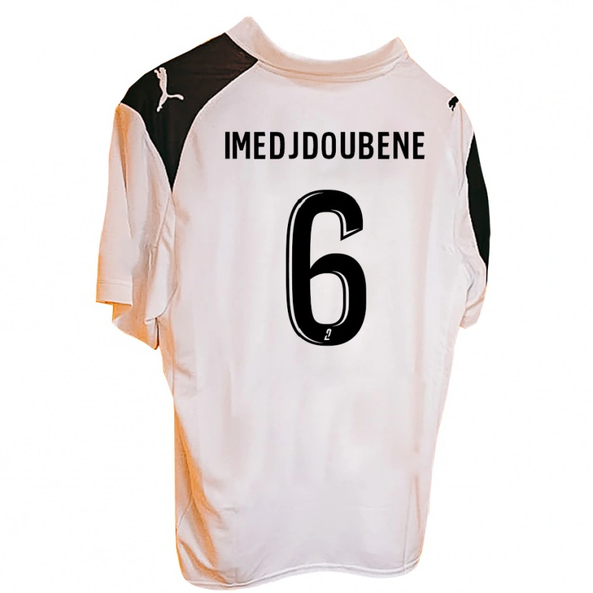 Danxen Damen Ilyane Imedjdoubene #6 Schwarz Weiß Heimtrikot Trikot 2025/26 T-Shirt Österreich