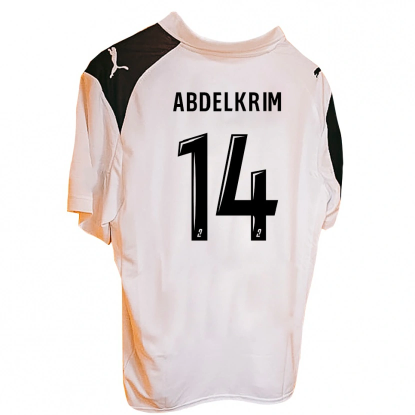 Danxen Damen Iliès Abdelkrim #14 Schwarz Weiß Heimtrikot Trikot 2025/26 T-Shirt Österreich
